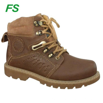 Bottes de travail en cuir pour hommes, bottes d&#39;hiver, bottes